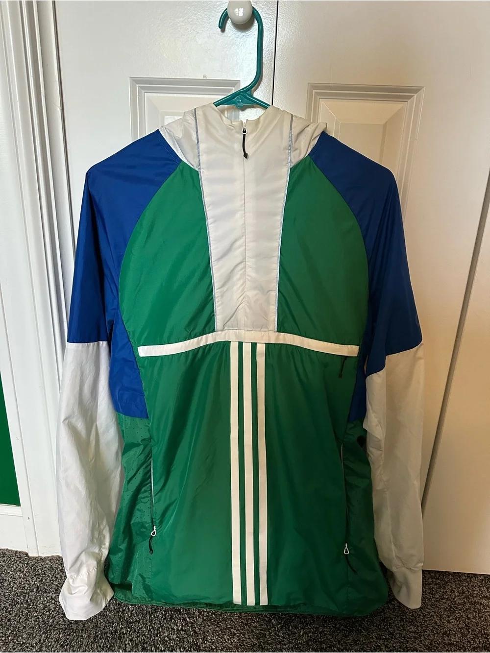 Adidas Mesh-Lined Windbreaker Jacket